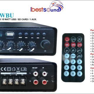 Amplificador Best Sound 30W AMP-302